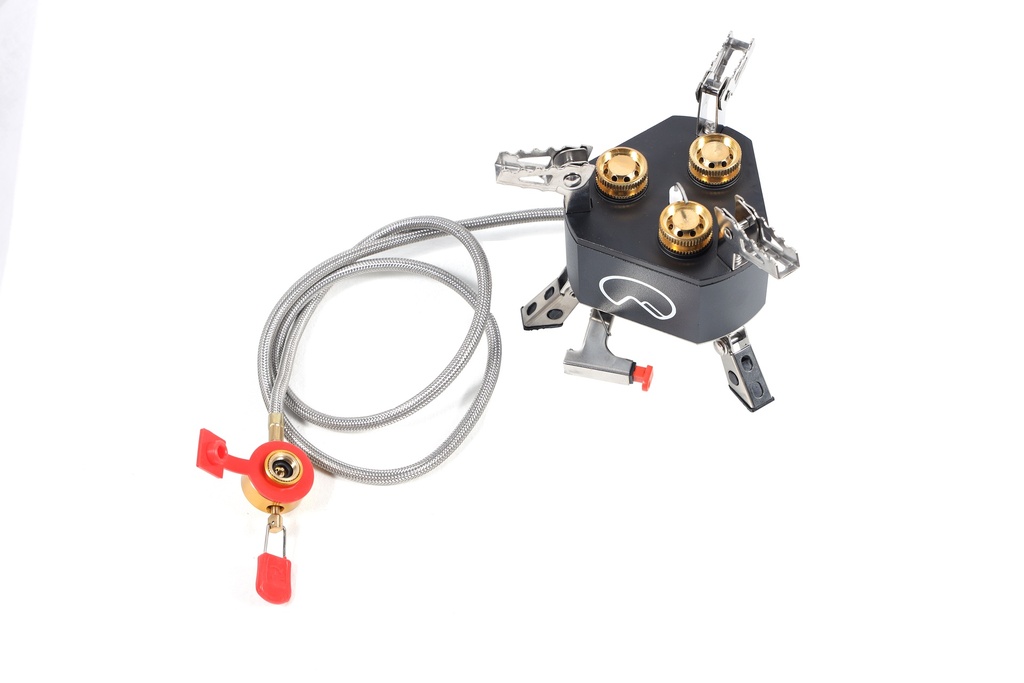 3-Burner Triangular Gas Stove - Model 1