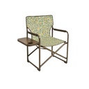 Directors Folding Chair with Side Table - Lemon Pattern