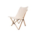 Wooden Folding Lounge Chair - Model 1