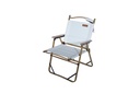 WOOD GRAIN ALUMINIUM CHAIR