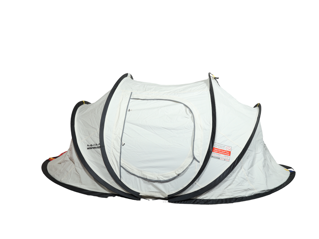 Two-Layer WINTERIZED MABEET TENT 2.5x1.5 Meters White