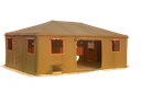 Diwania Tent, 4x4 m, Pakistan Made 