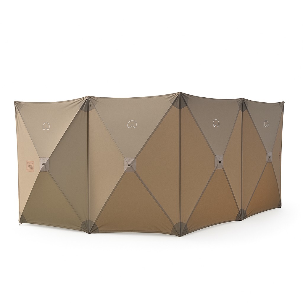 FOLDABLE WIND STOPPER 5 M