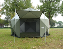 Discovery Dome Tent, 3.7x3.7 m – Olive