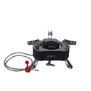 Single-Burner Stainless Steel Gas Stove - Model 2
