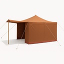 Safari Yard Tent, 4x4 m – Yellow 