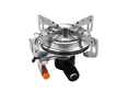 Single-Burner Round Gas Stove for Direct Gas Cylinder Connection
