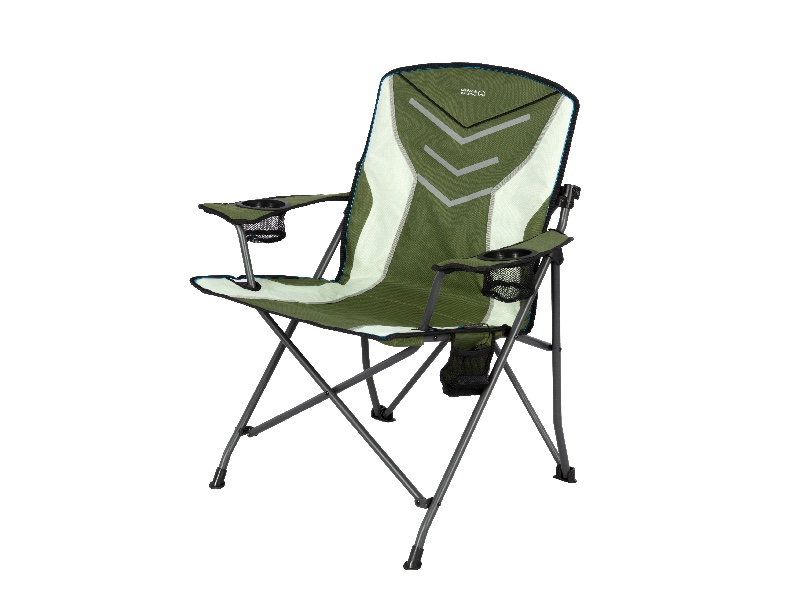 Folding Chair with Armrests and Light Strip