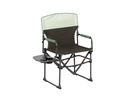 Directors Folding Chair with Side Table - Green/Black