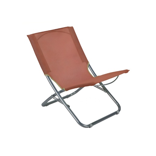 FOLDING CHAIR WITH MESH BACK