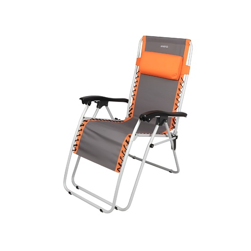 Reclining Folding Lounge Chair with Headrest 