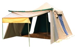 [CMT-BQT020] BAIRAQ TENT WITH FRONT SHADE 4x4 M