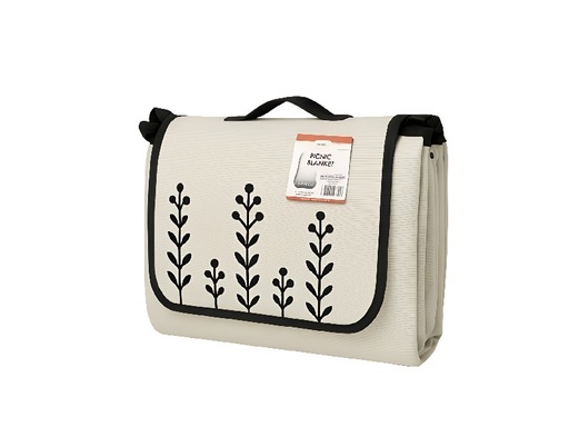 [CMI-PIM030] PICNIC MAT 3x2 M BLACK PRINT
