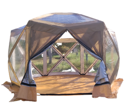 [CMT-DSC014] خيمة ديسكفري بانوراما شفافة 3.3*3.3 متر