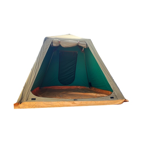 [CMT-BQT028] BAIRAQ 3x3m Khaki-Green Tent (without center pole)