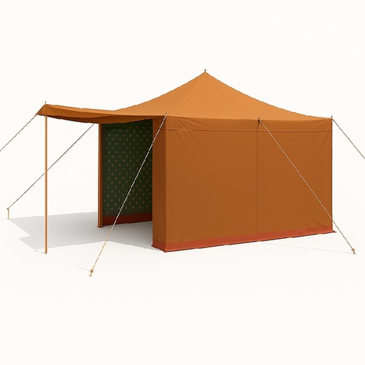 [TNT-SF3X3001] SAFARI TENT 3x3 Yard - Green